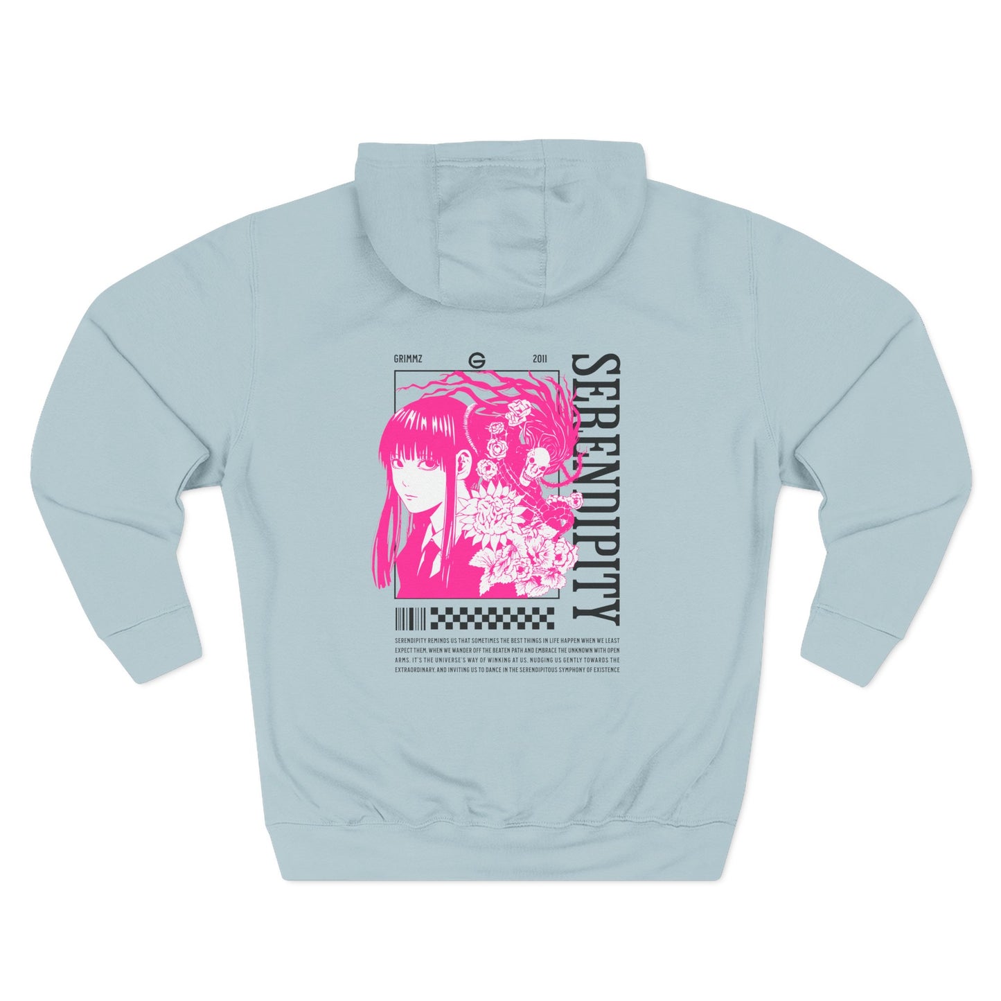 Serendipity Pink Anime Hoodie