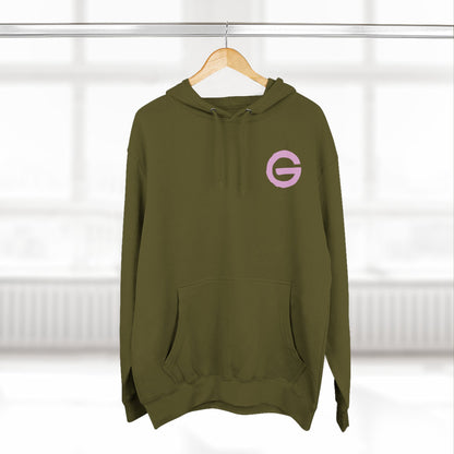 Hustle Flow Pink Graphic Hoodie