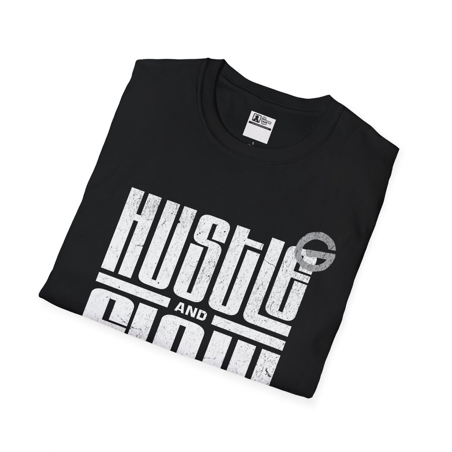 Hustle Flow Motivational Graphic Tee
