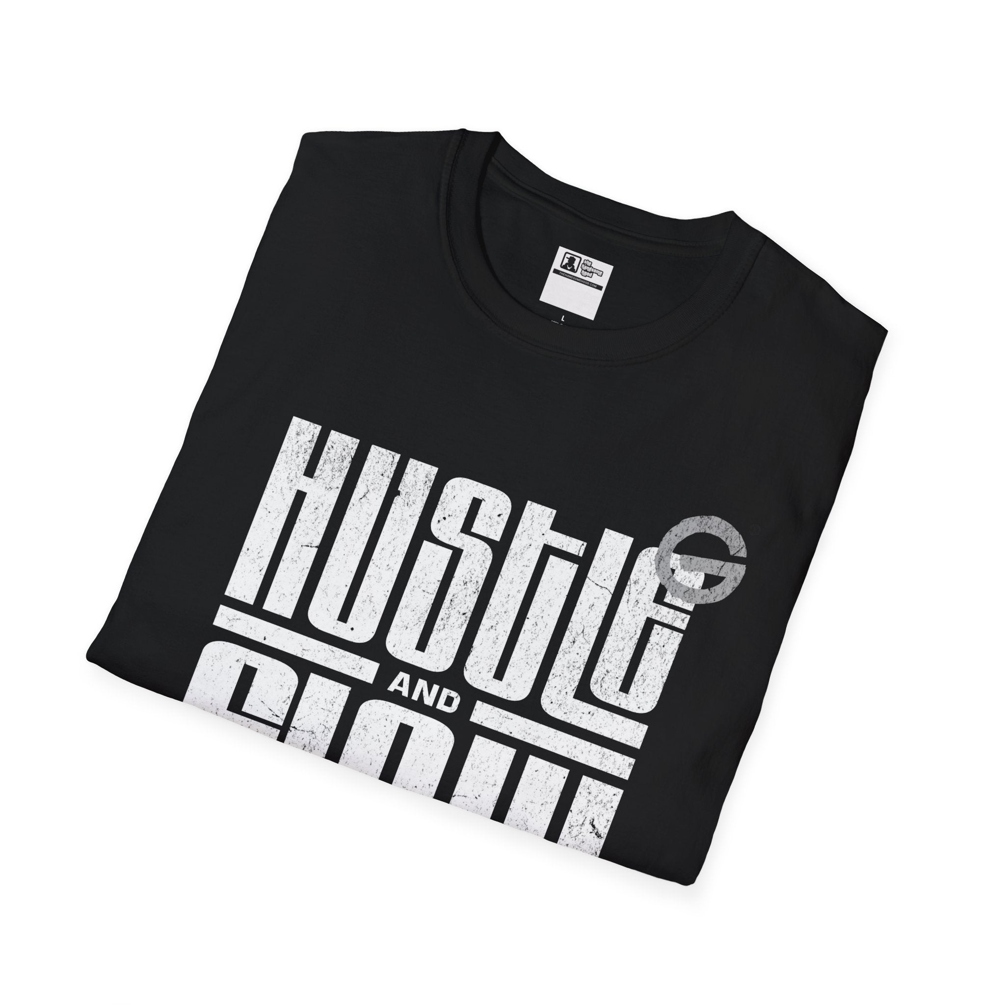 Hustle and Flow T-Shirt — Motivational Graphic Tee for Creatives & Entrepreneurs