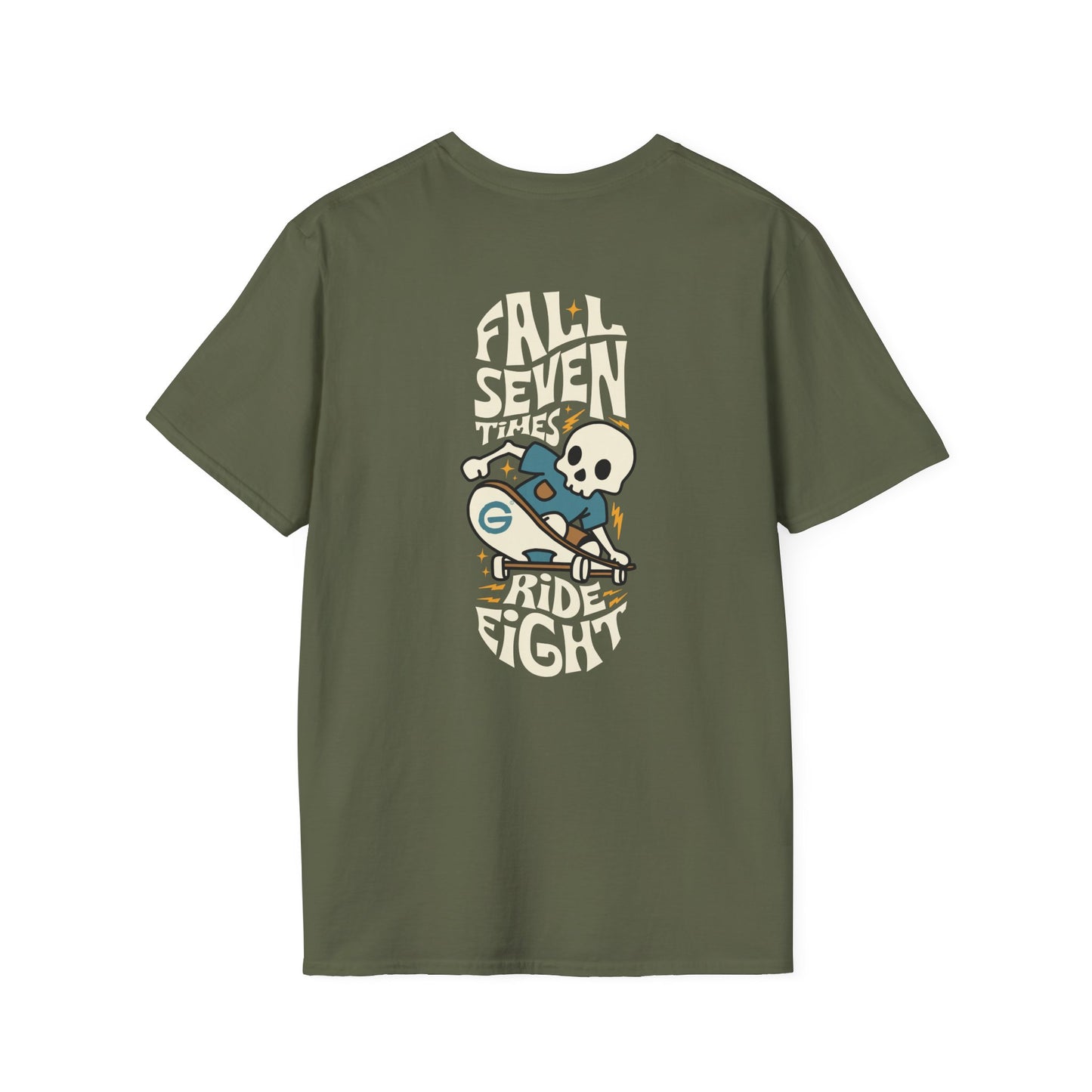 Skull Skate Retro Seven Tee