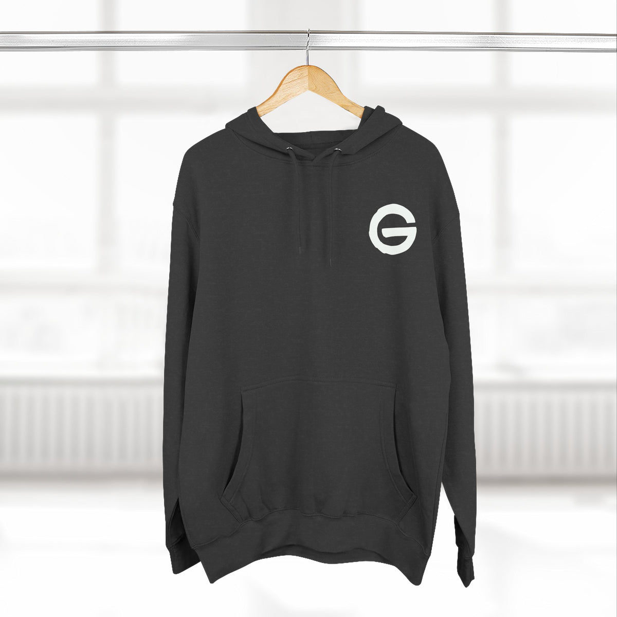 Hokkaido Wave Japanese Great Wave Fleece Hoodie