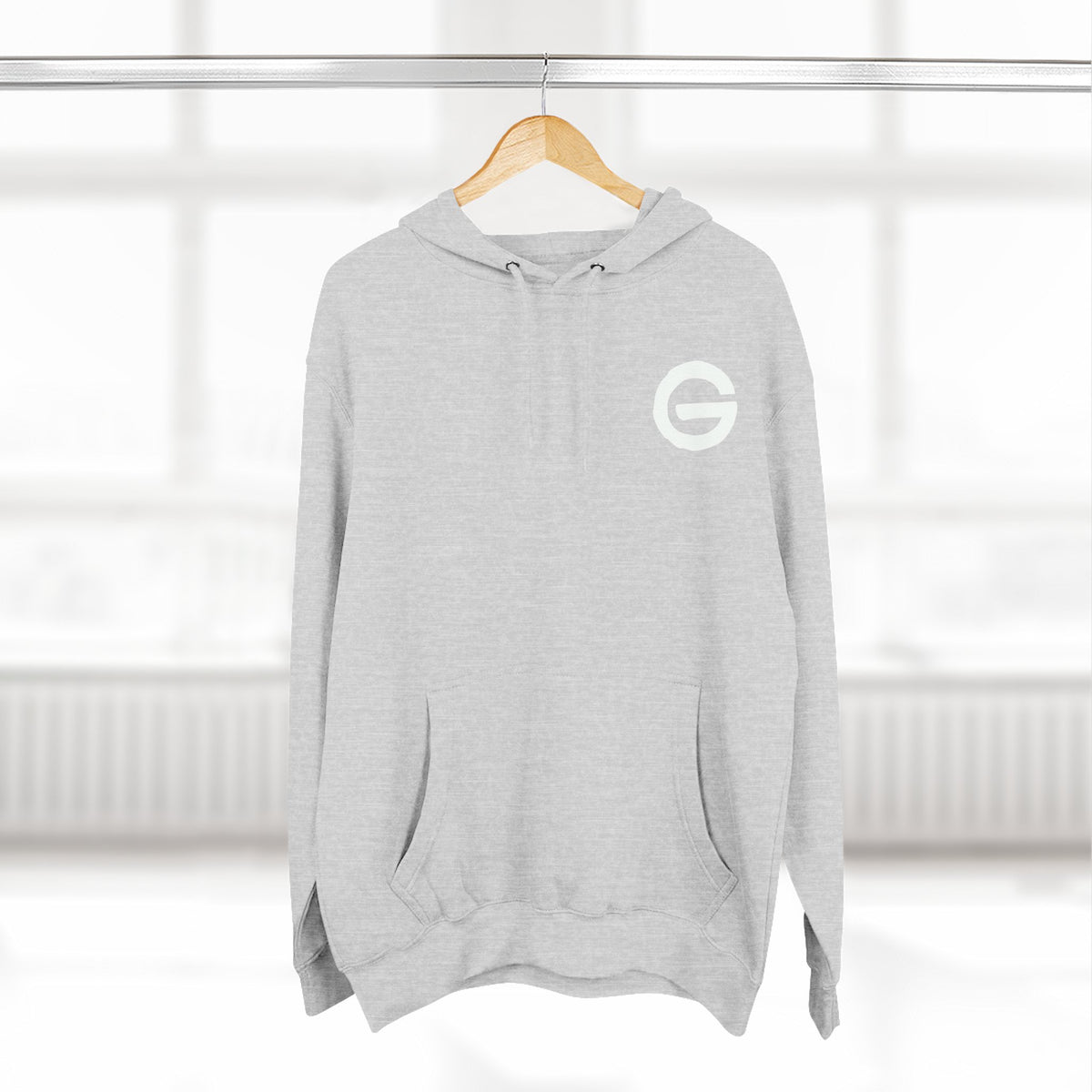 Hokkaido Wave Japanese Great Wave Fleece Hoodie
