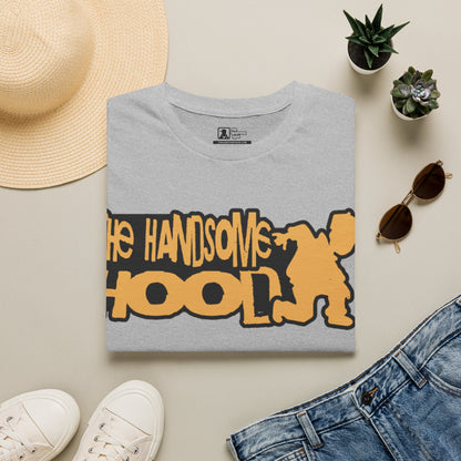 Handsomeschool Graphic T‑Shirt — 'The Handsome Hool' Retro Mascot Tee