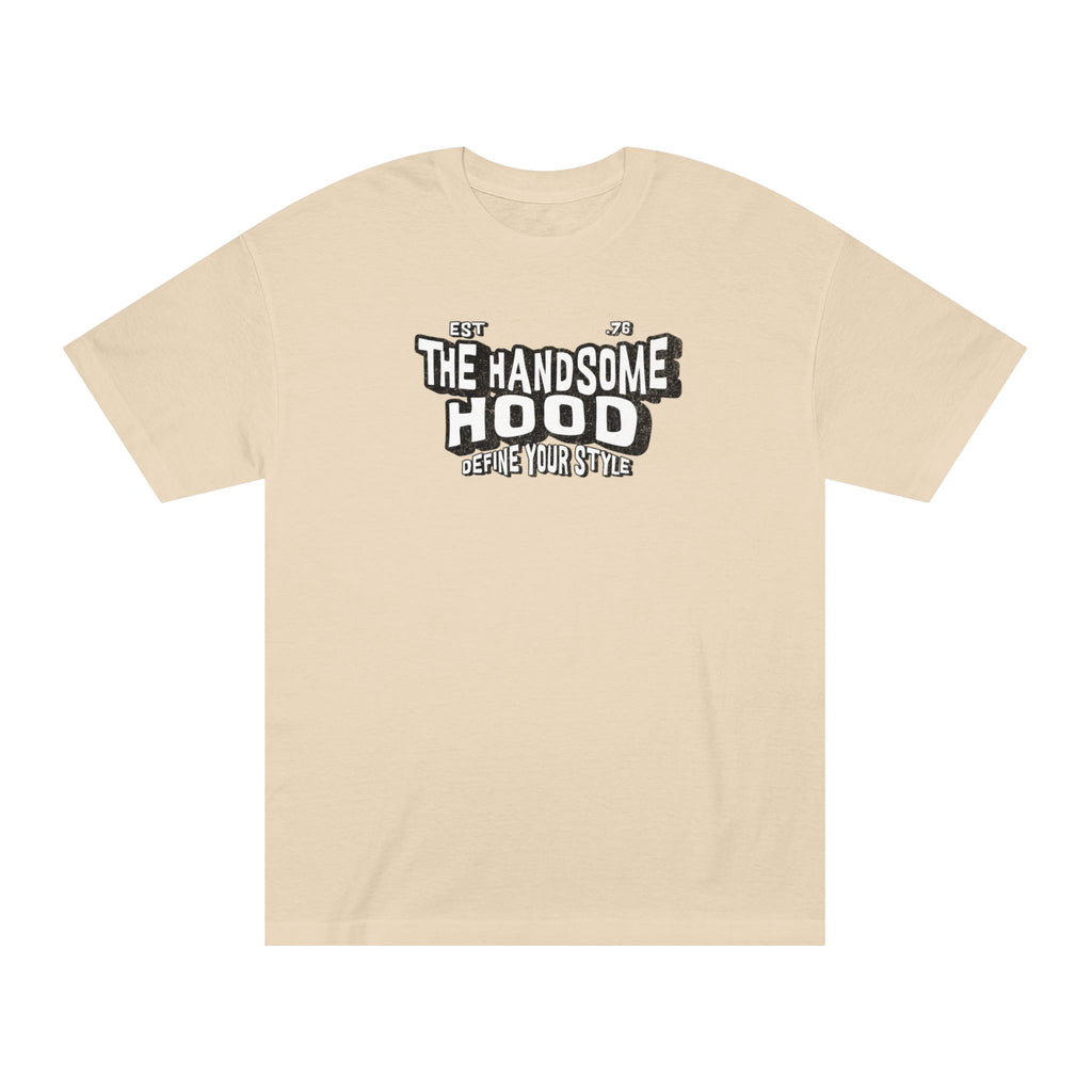 Graphic Tee — "The Handsome Hood" Retro Logo
