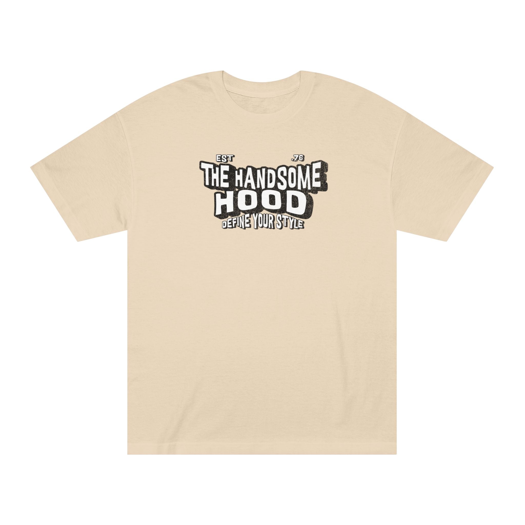 Graphic Tee — "The Handsome Hood" Retro Logo