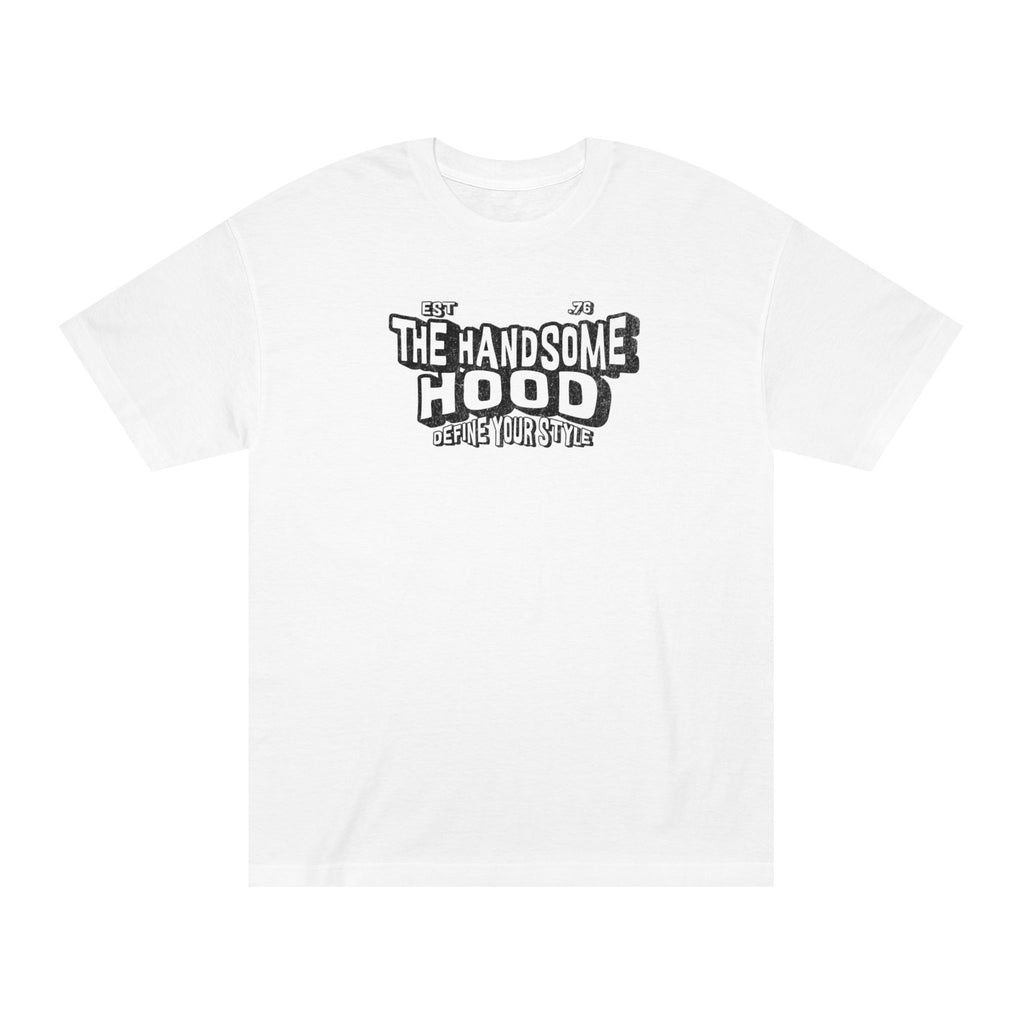 Graphic Tee — "The Handsome Hood" Retro Logo