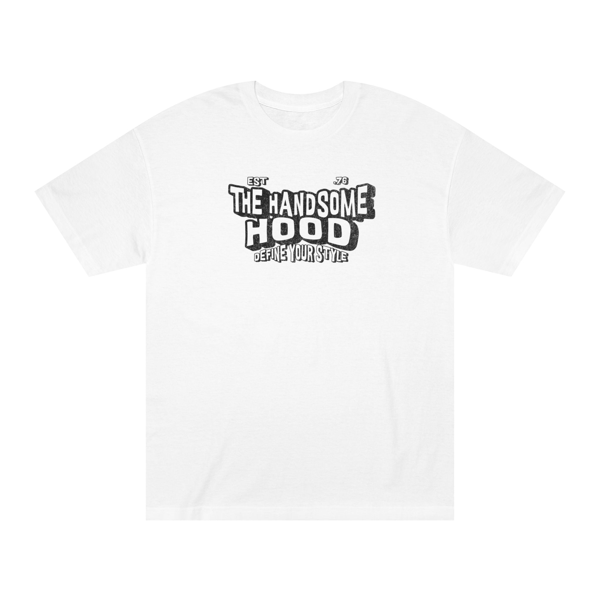 Graphic Tee — "The Handsome Hood" Retro Logo