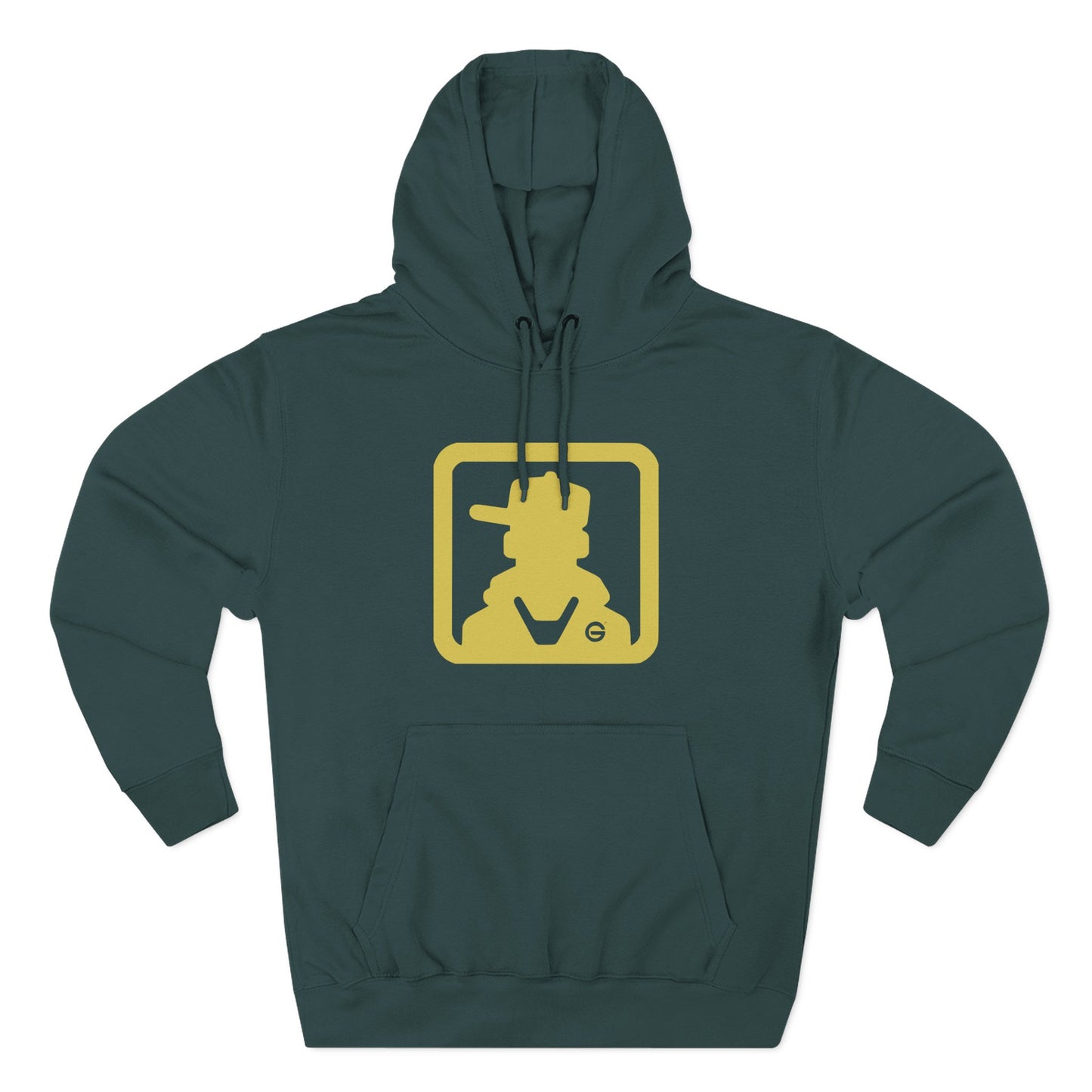 Gold Cowboy Western Hoodie Pullover