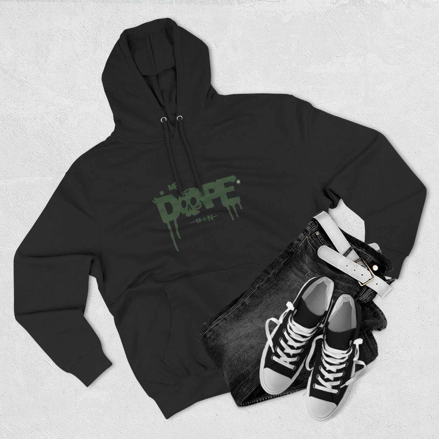 Dope Skull Hoodie Streetwear