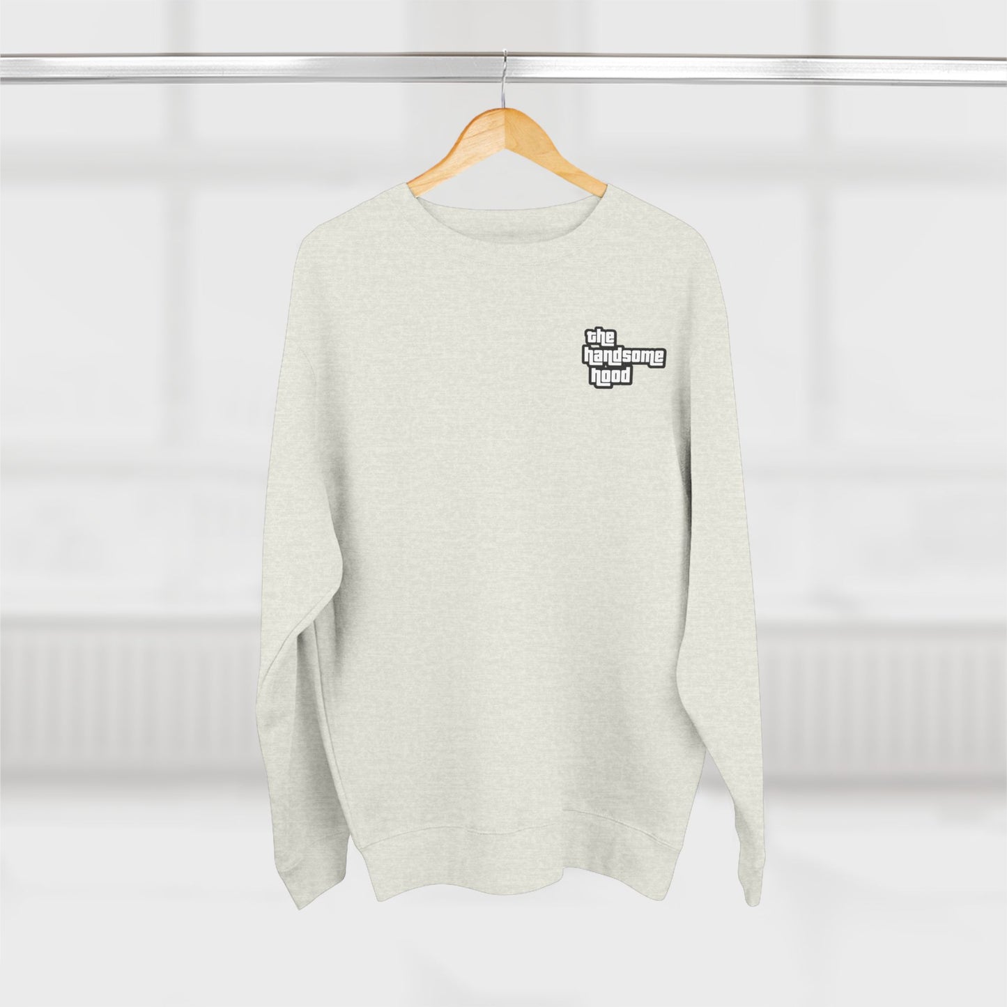 Retro Orange 'G' Graphic Crewneck Sweatshirt