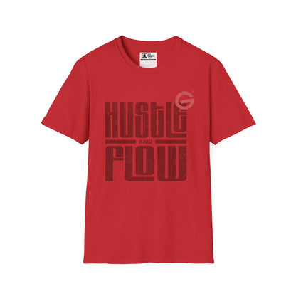 Hustle Flow Motivational Streetwear Tee