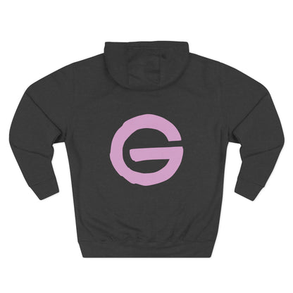 Minimalist Pink G Logo Hoodie