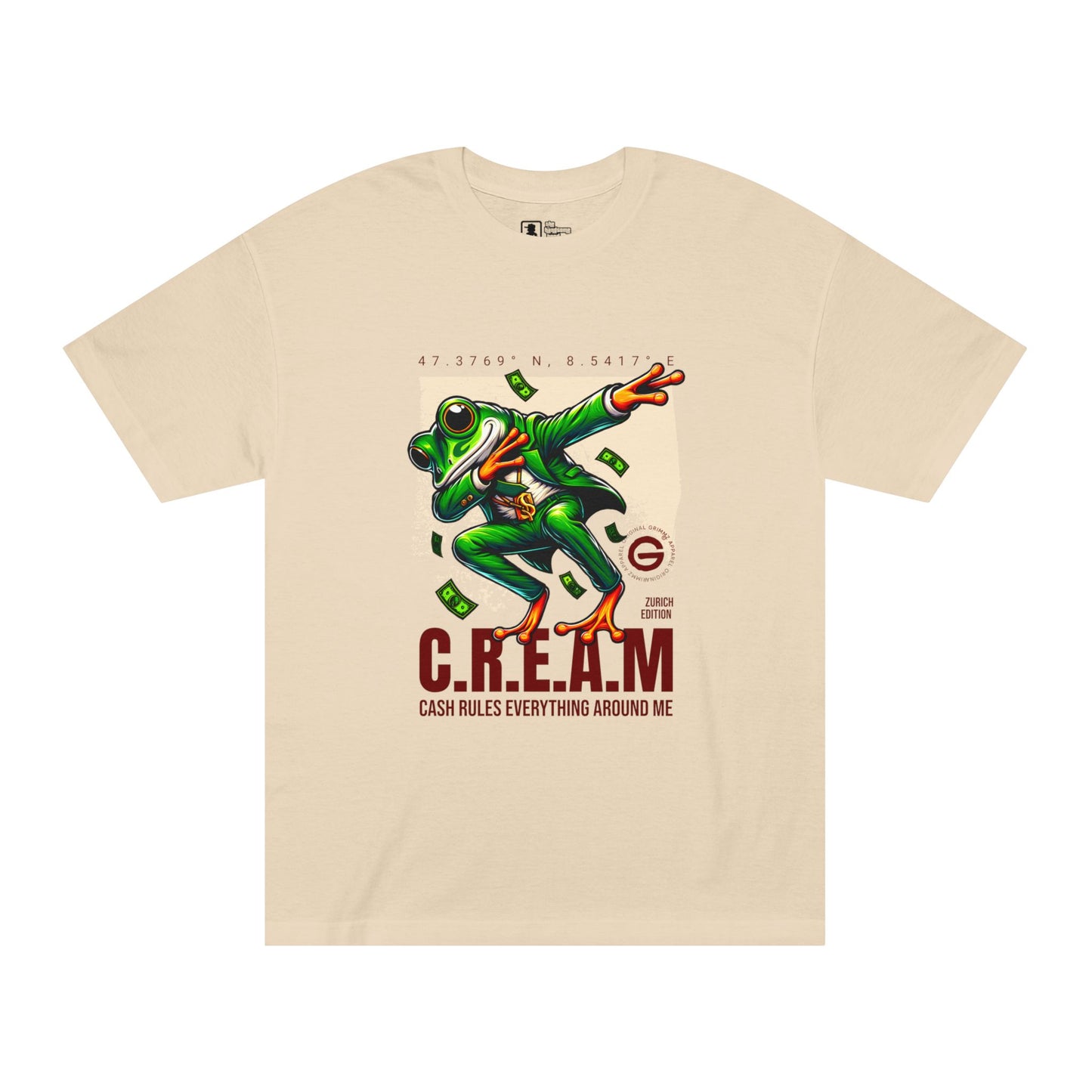 C.R.E.A.M. Frog Streetwear Tee