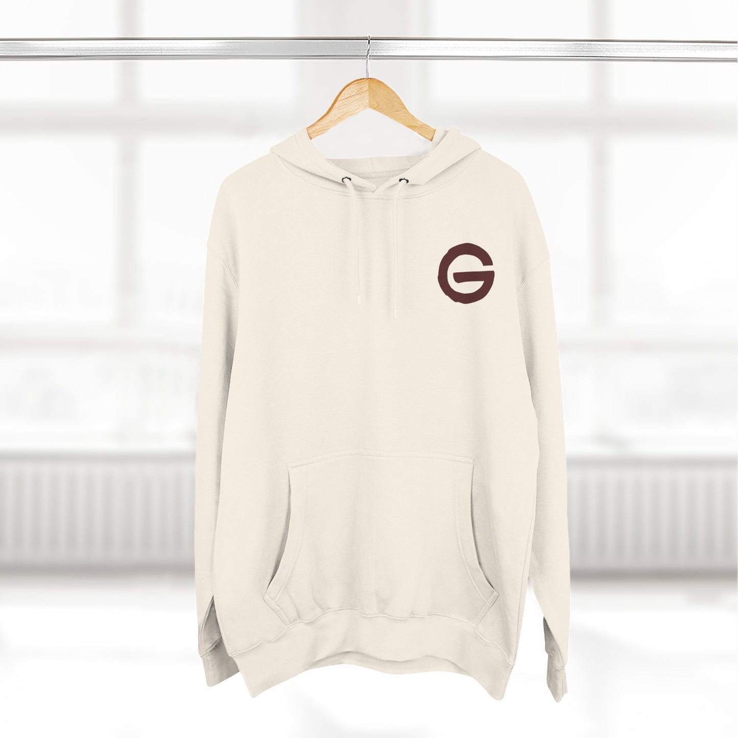 Minimalist 'G' Logo Hoodie Three-Panel