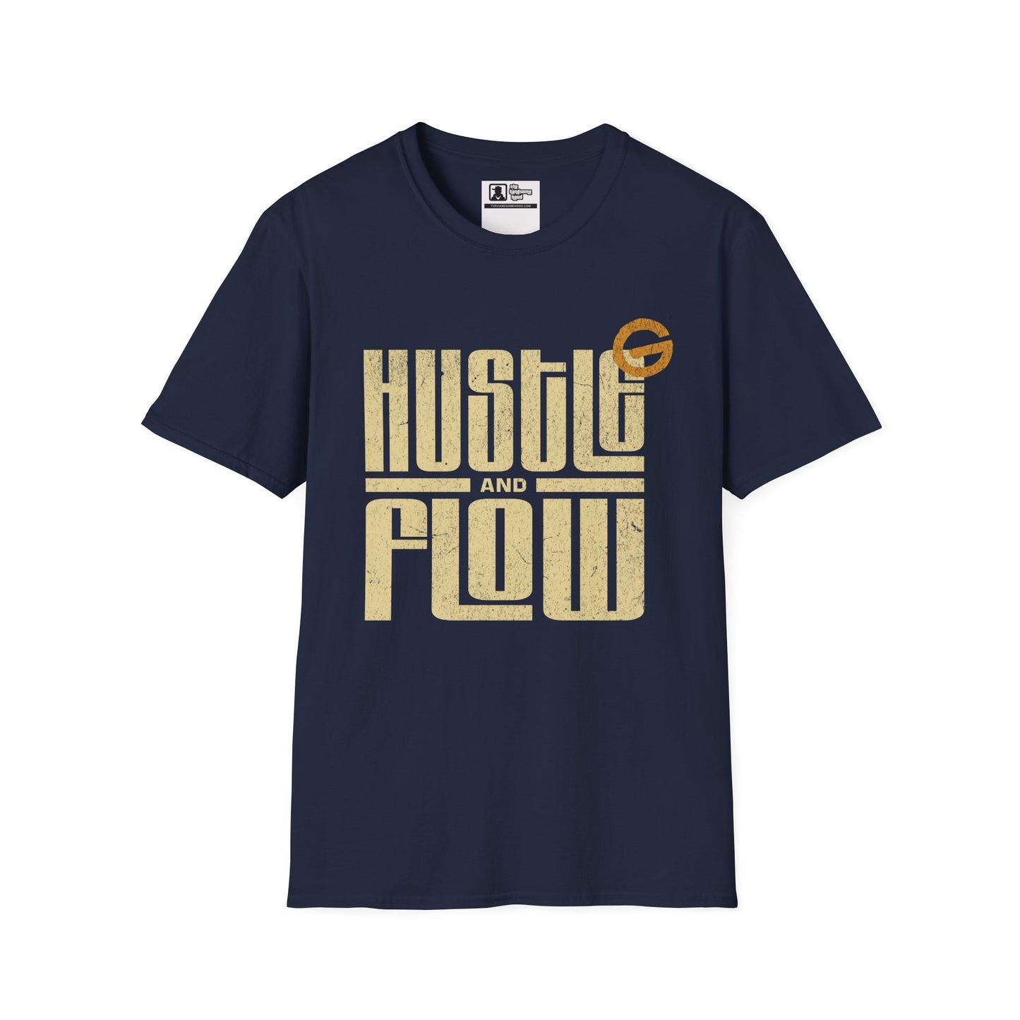 Hustle Flow Retro Gold Tee