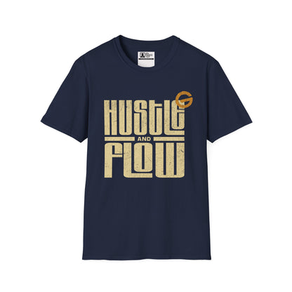 Hustle Flow Retro Gold Tee