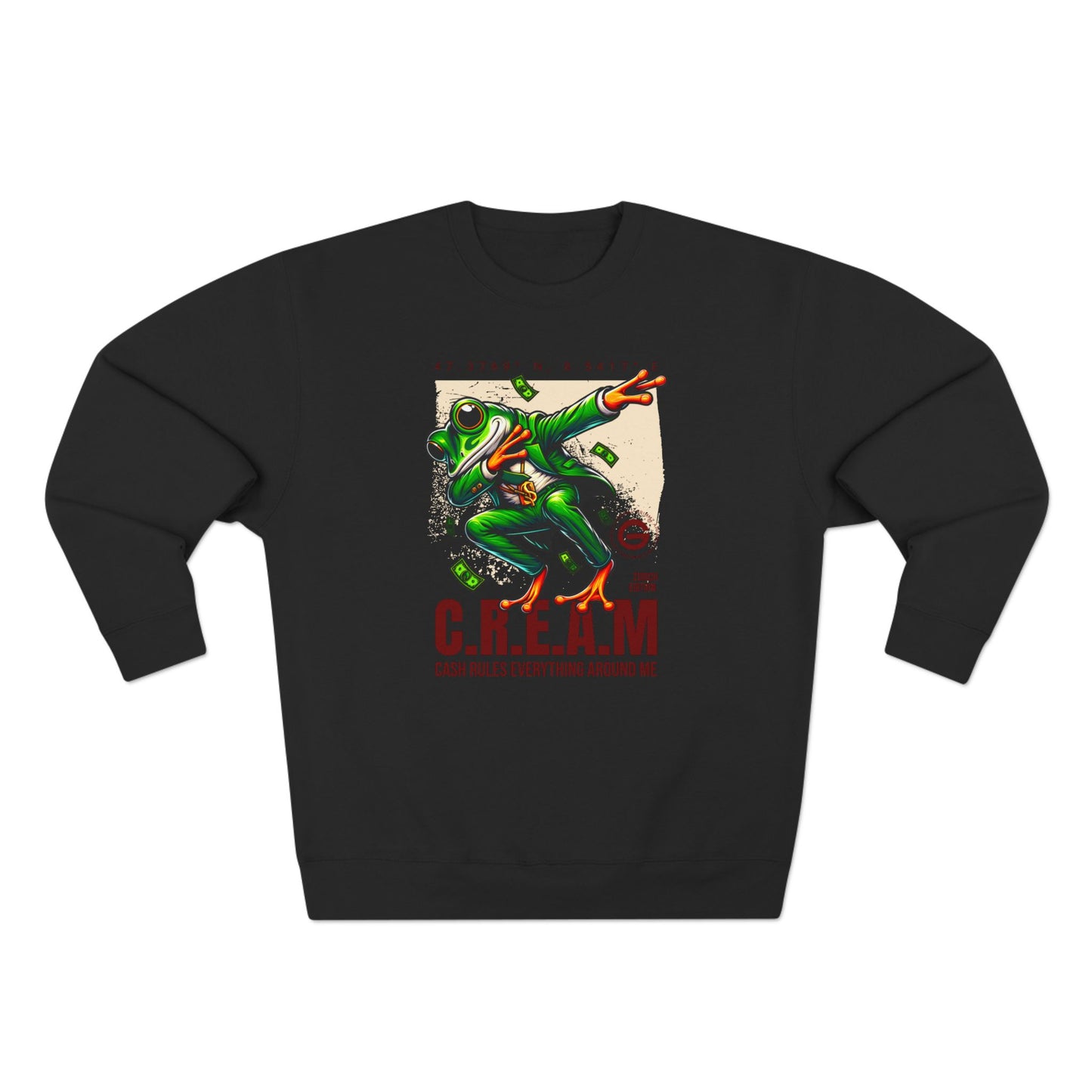 C.R.E.A.M. Frog Graphic Crewneck