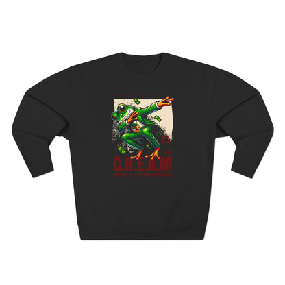 C.R.E.A.M. Frog Graphic Crewneck