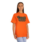 The Handsome Hood Tee — Vintage Military Green Graphic T-Shirt