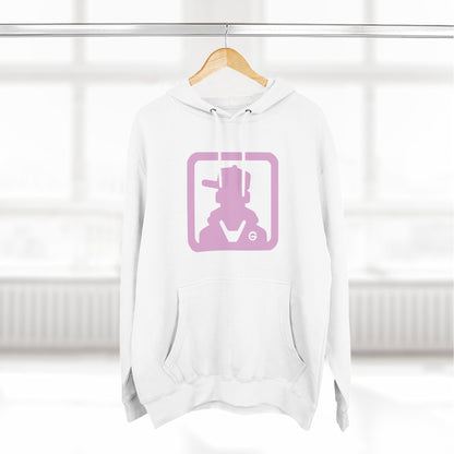 Pastel Pink Cat Hoodie