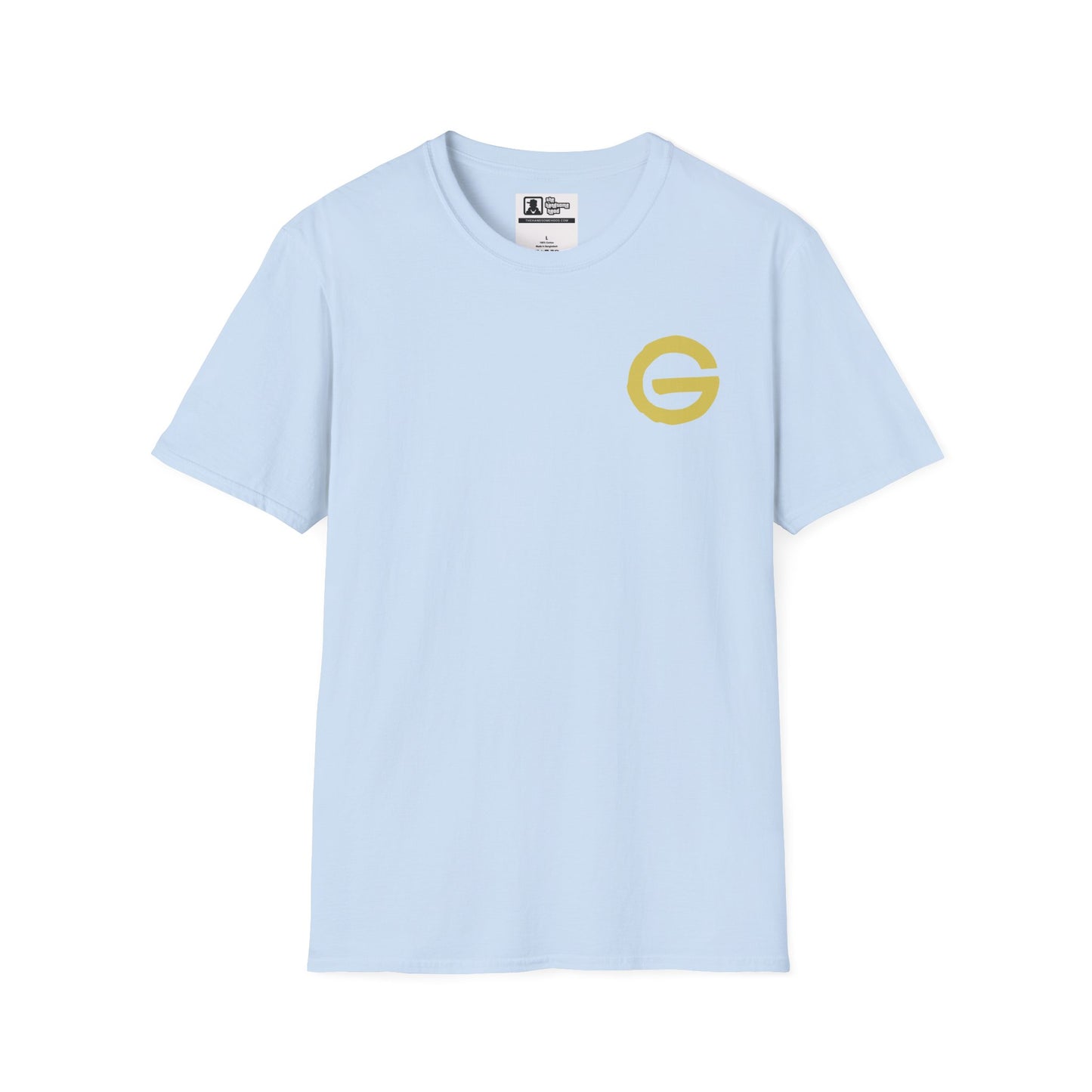 T-Shirt Minimal Gold 'G' Logo Tee
