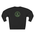 Detective Circle Crewneck Sweatshirt — Vintage Sherlock Pipe Logo