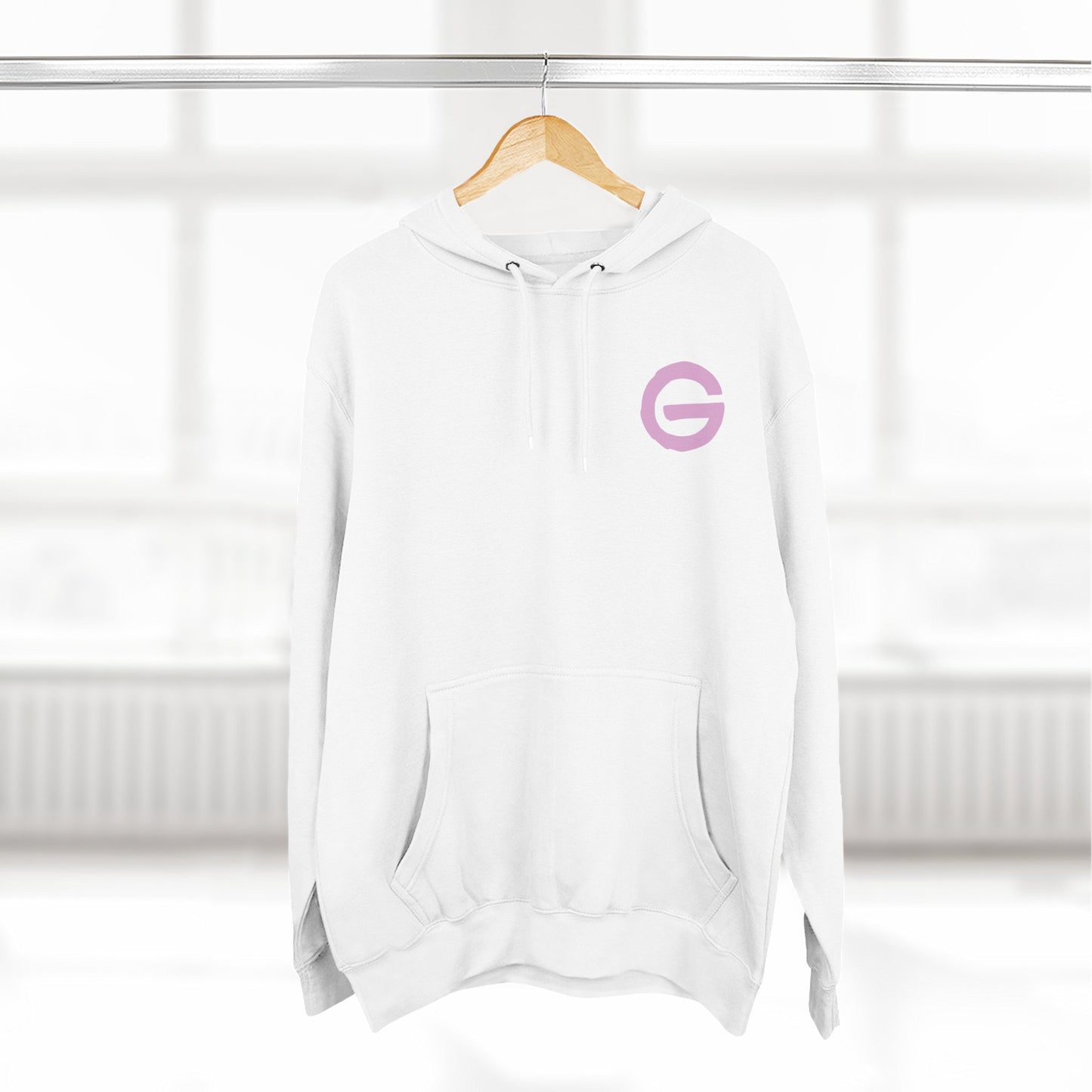 Hustle Flow Pink Graphic Hoodie