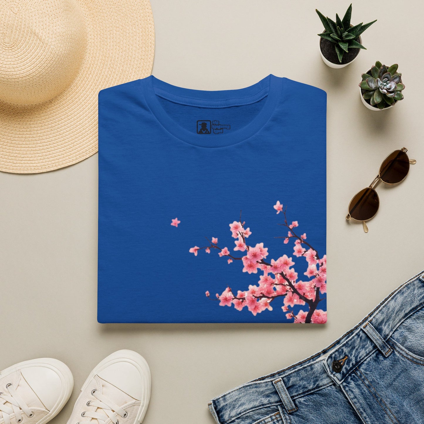 Cherry Blossom T-Shirt — Pink Sakura Floral Tee