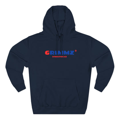 GRIIMZ Bold Red Blue Hoodie