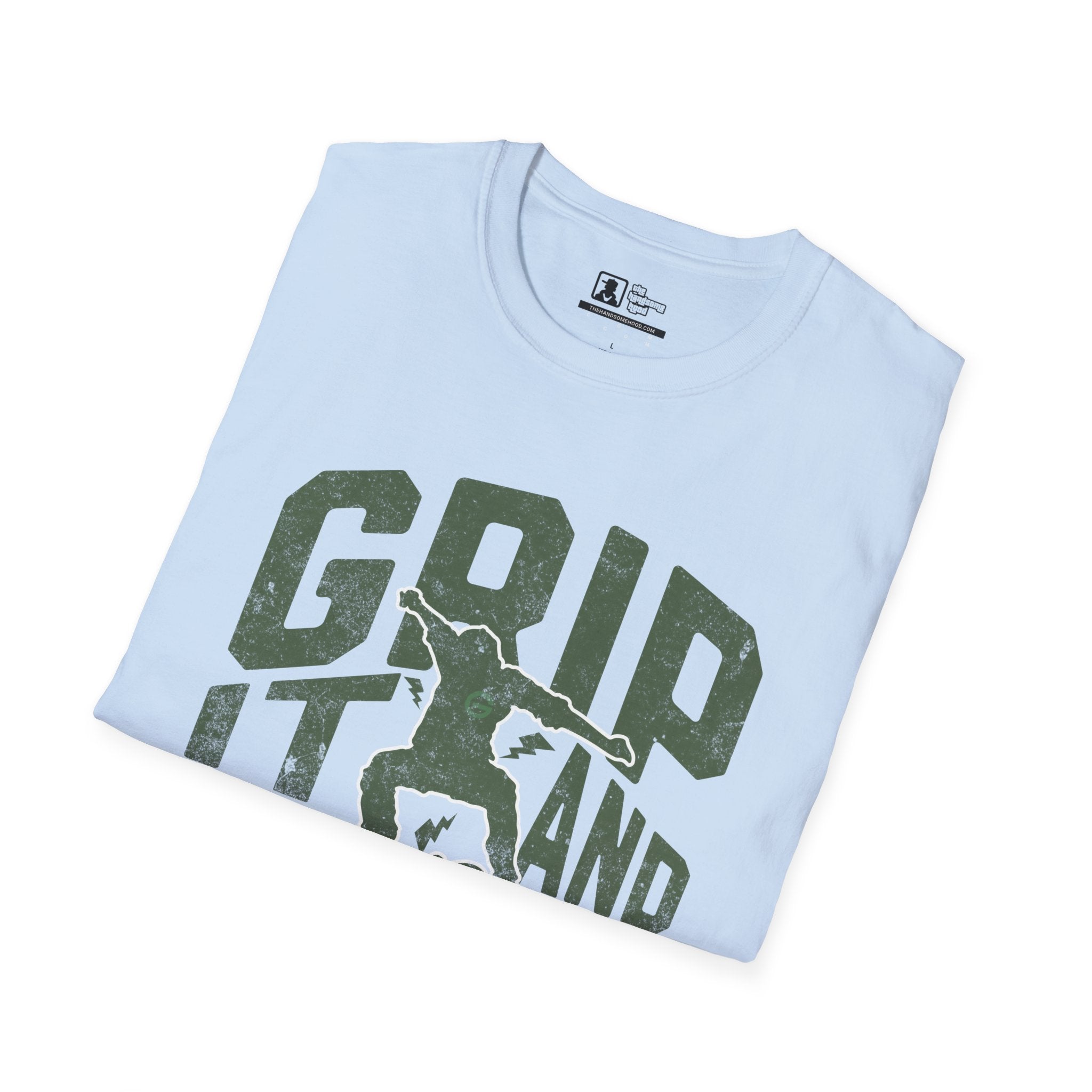 Grip It and Rip It Skateboard T-Shirt — Vintage Skateboarding Tee