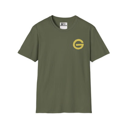 T-Shirt Minimal Gold 'G' Logo Tee