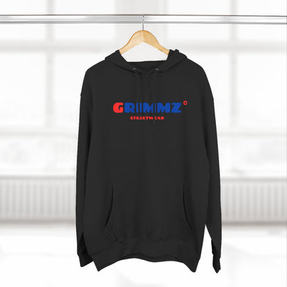 GRIIMZ Bold Red Blue Hoodie