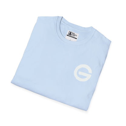 Plain White T-Shirt Minimal Crew Neck Tee