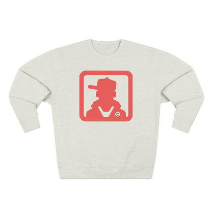 Vintage Firefighter Retro Crewneck Sweatshirt