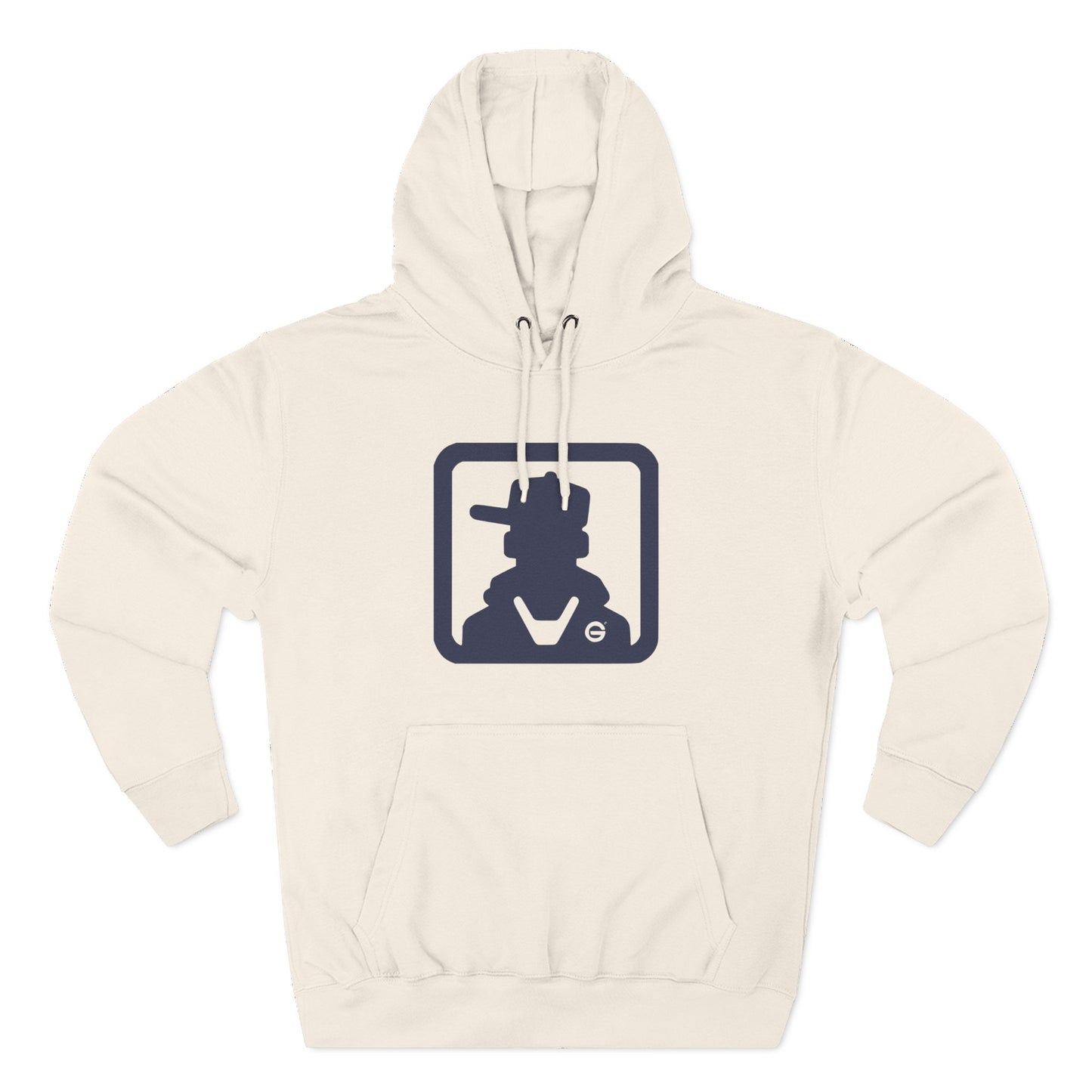 Minimalist Cowboy Silhouette Hoodie — Western Graphic Pullover