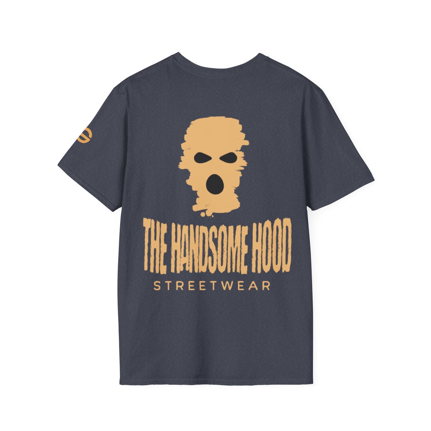 Minimal Gold 'G' Logo T-Shirt — Casual Branded Chest Emblem Tee