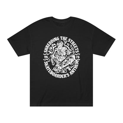 Skate Anthem Shredding Streets Tee