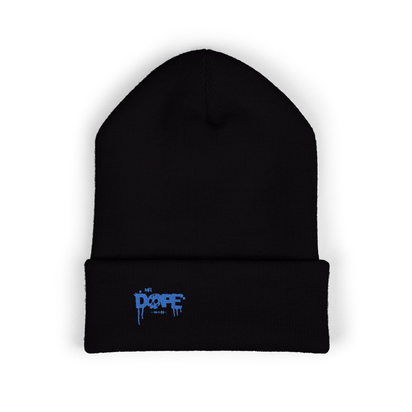 Embroidered Dope Streetwear Knit Beanie