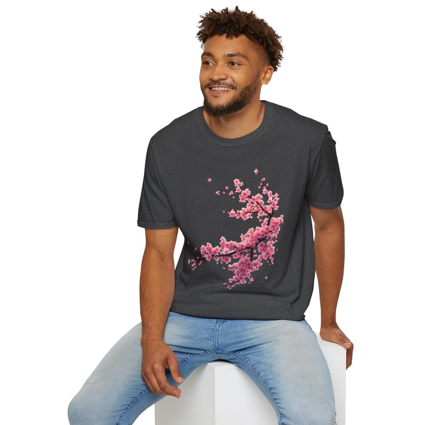 Cherry Blossom Tee — Pink Sakura Floral T-Shirt