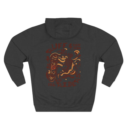 Ruff Riders Biker Skeleton Hoodie