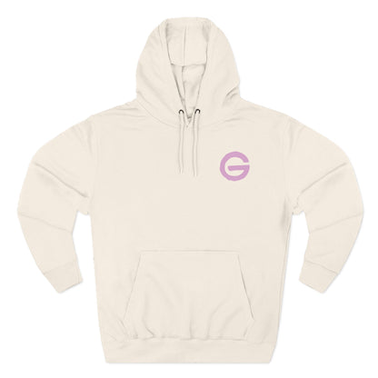 Minimalist Pink G Logo Hoodie