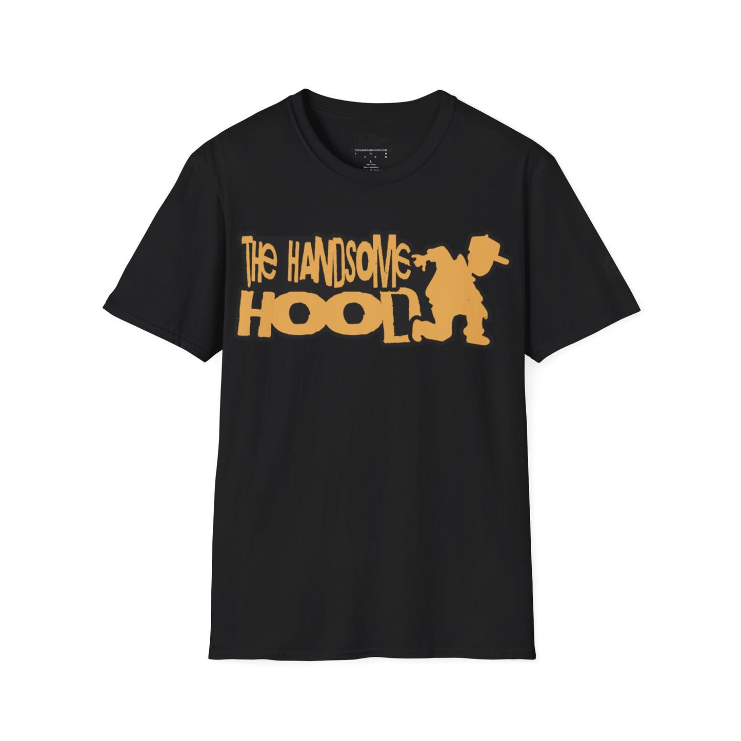 Handsomeschool Graphic T‑Shirt — 'The Handsome Hool' Retro Mascot Tee