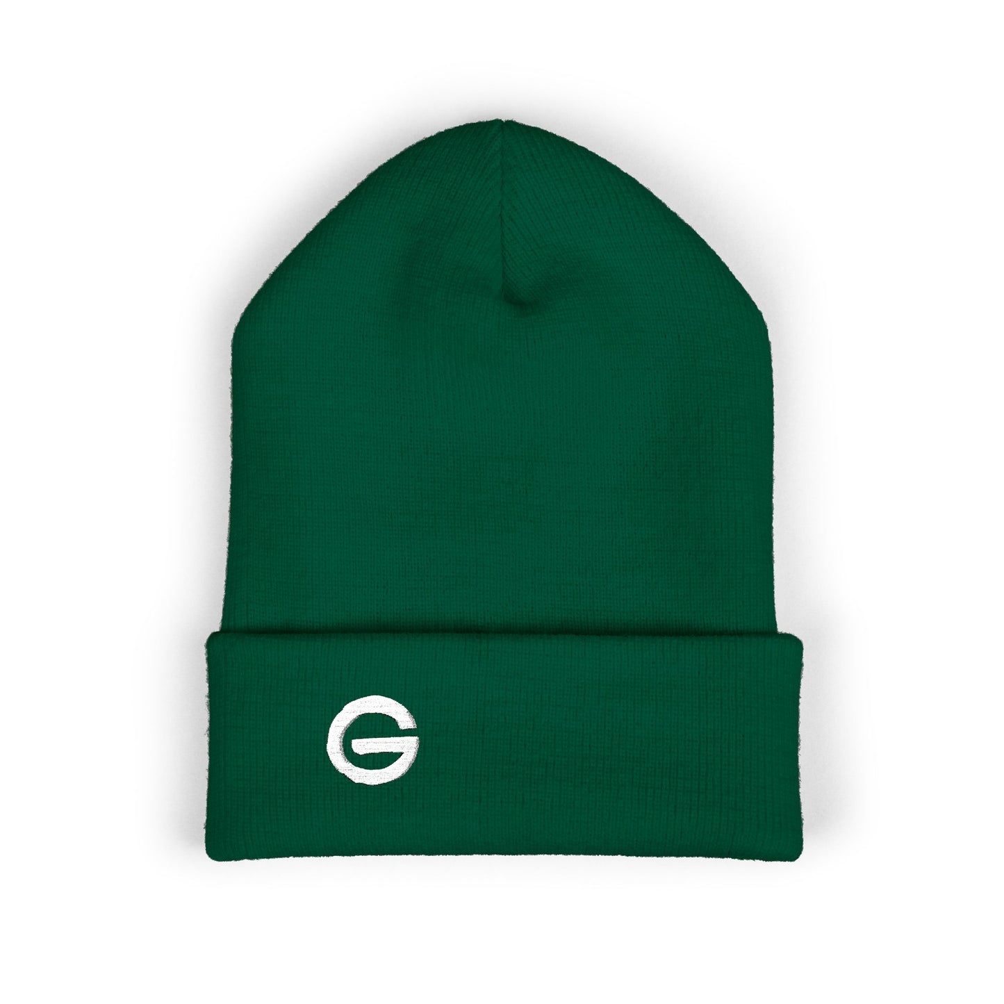 Yellow G Logo Knit Beanie