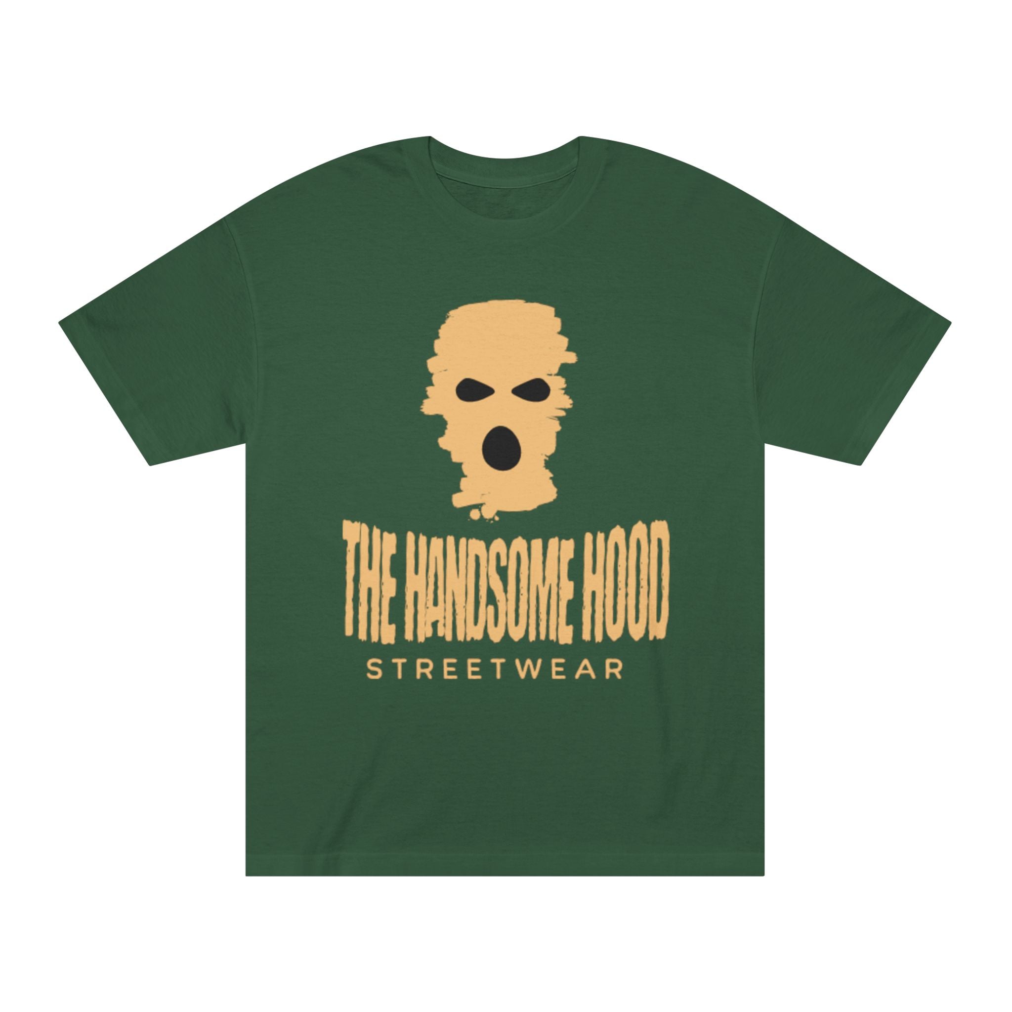 Streetwear Tee — "The Handsome Hood" Graphic T-Shirt