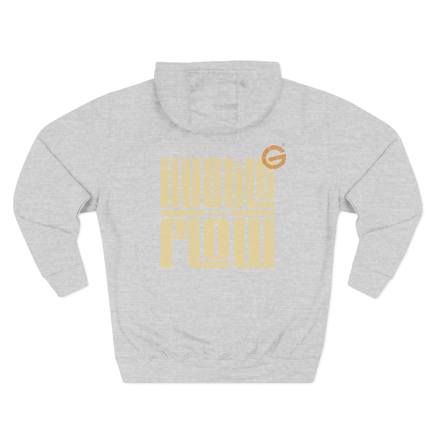 Hustle Flow Retro Gold Hoodie