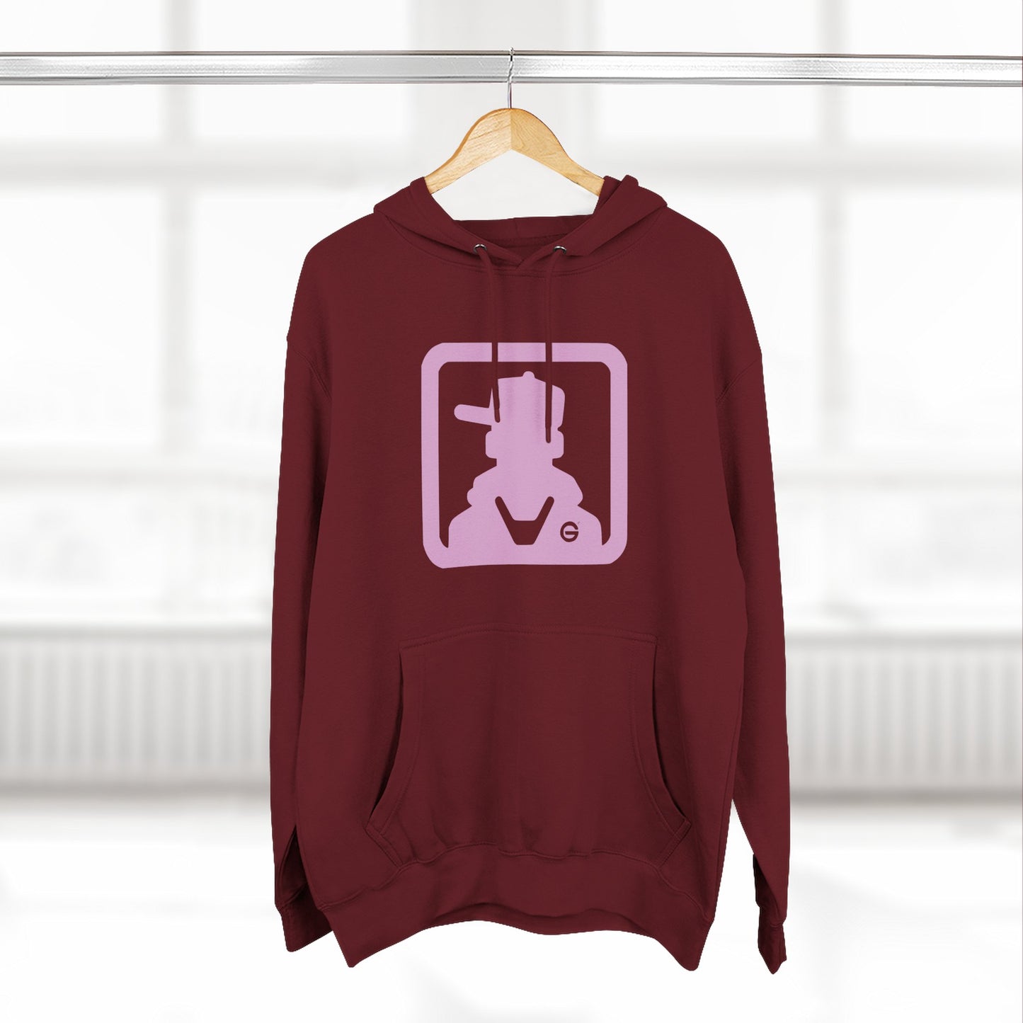 Pastel Pink Cat Hoodie