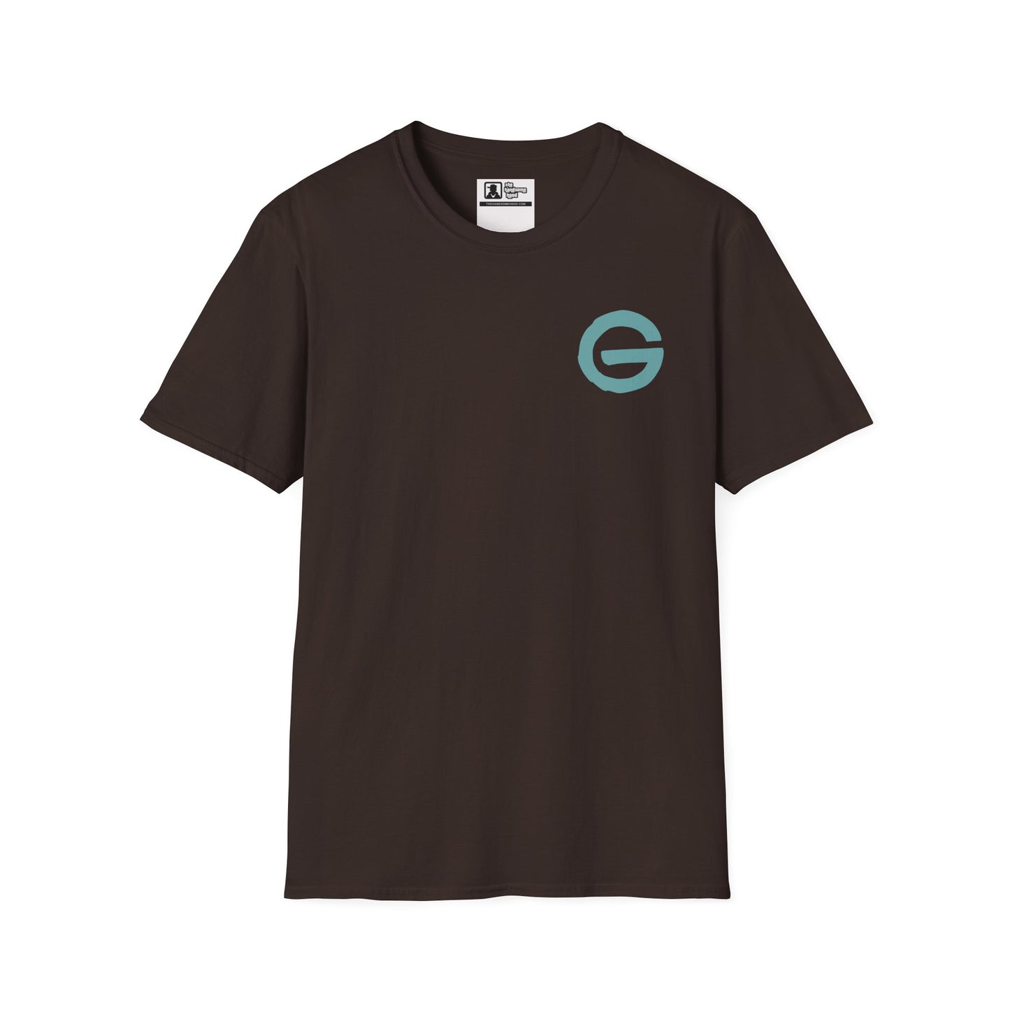 Minimal Teal 'G' Logo T-Shirt