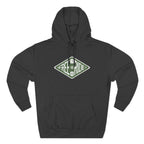 Free Ride Pullover Hoodie — Vintage Diamond Skate/Surf Logo Fleece