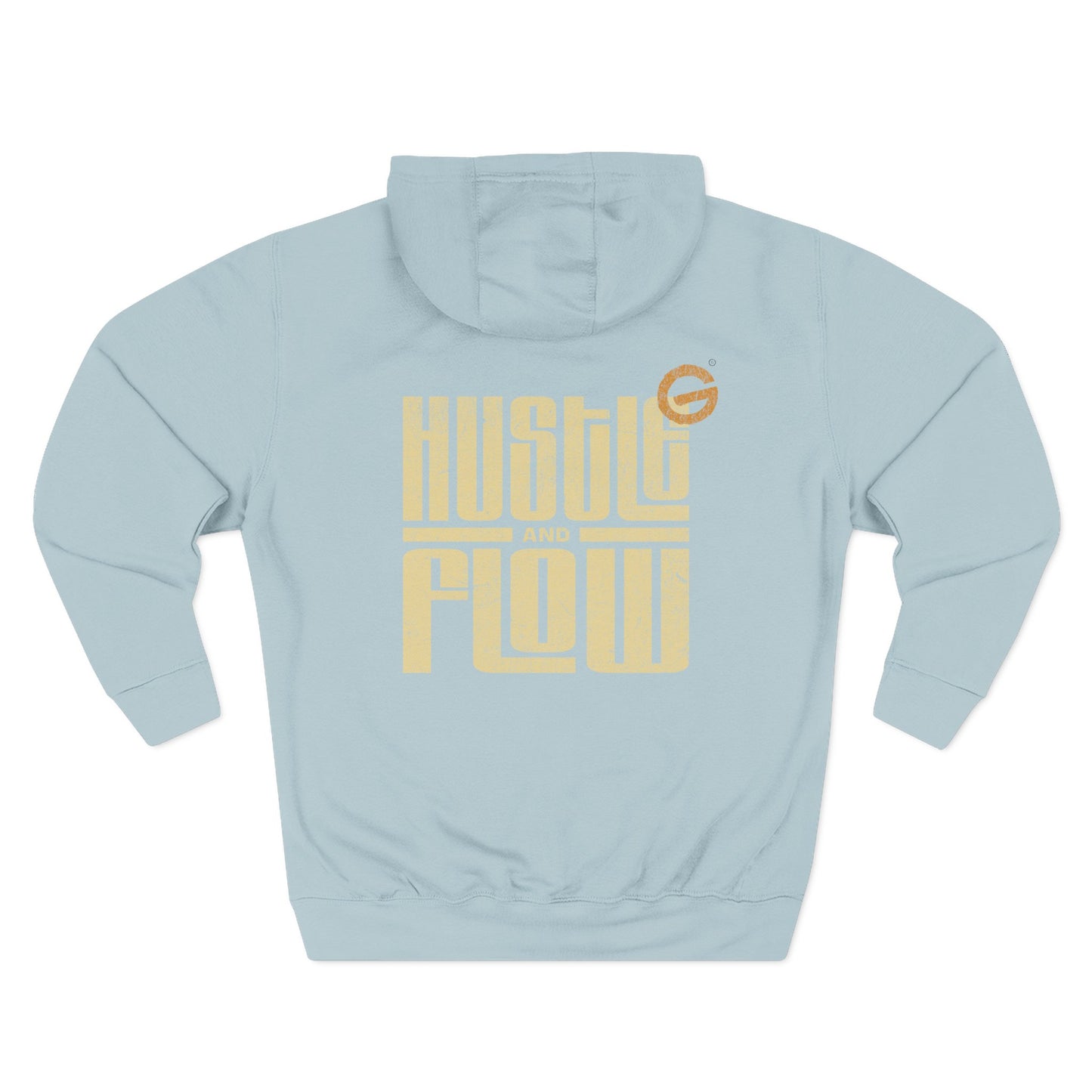 Hustle Flow Retro Gold Hoodie